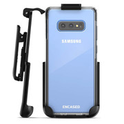 Encased Clear Back Case Samsung Galaxy S10e with Belt Clip Holster - Clear