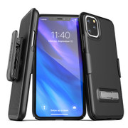 Encased Slimline Case iPhone 11 Pro with Belt Clip Holster - Black