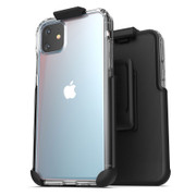 Encased Clear Back Case iPhone 11 with Belt Clip Holster