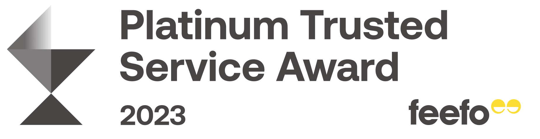 Feefo Platinum Trusted Service Award 2023 Feefo Platinum Trusted Service Award 2023
