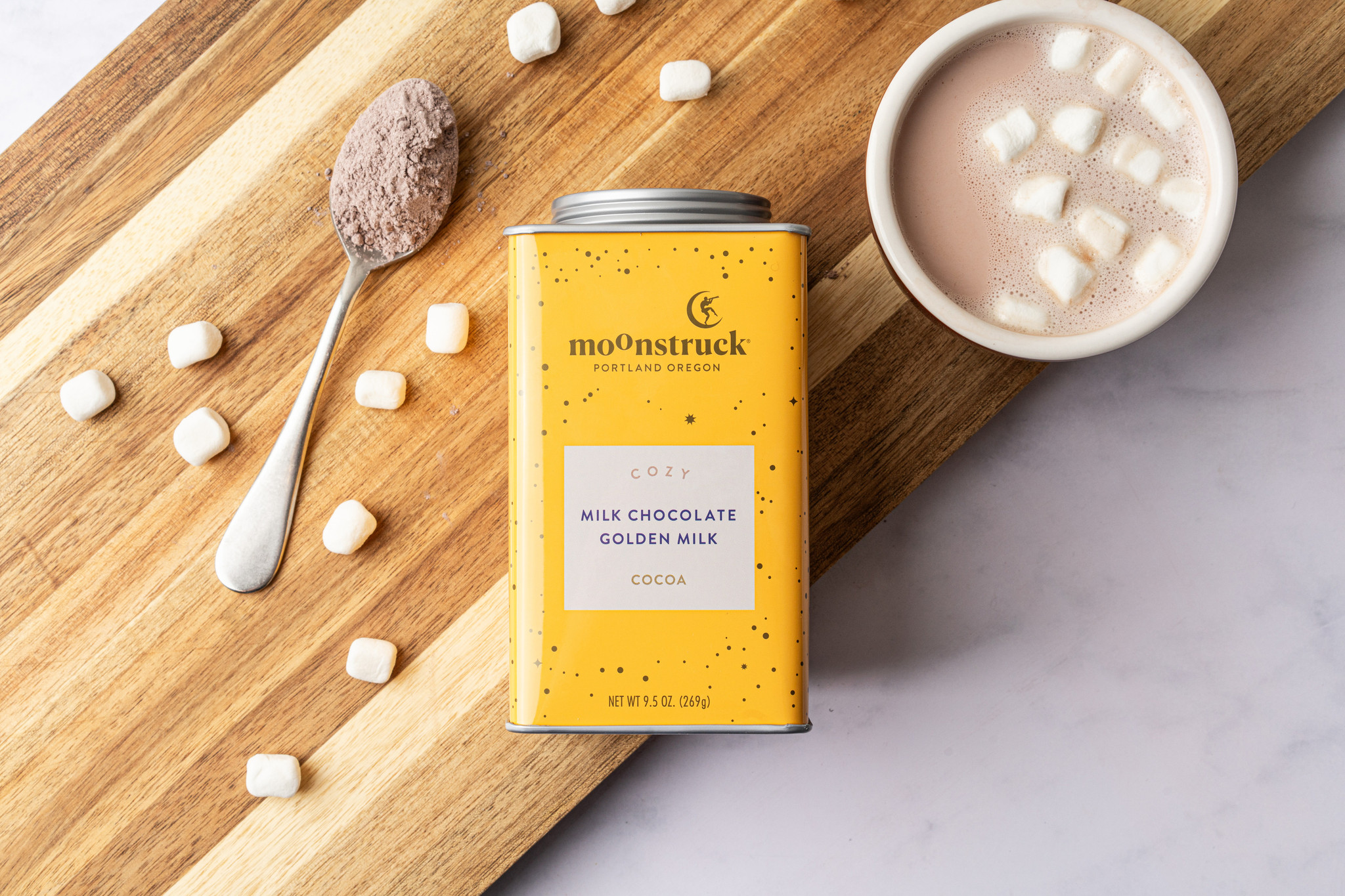 Moonstruck Chocolate | Golden Milk Hot Cocoa