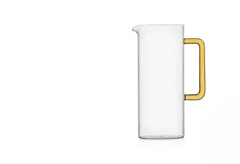 Karaf with yellow handle