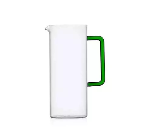 Karaf with green handle