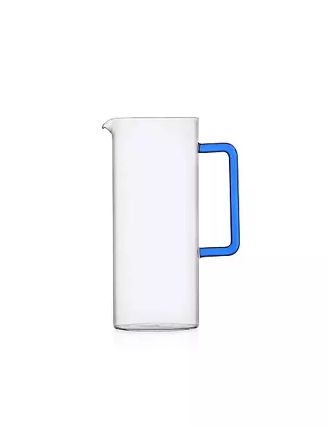 Karaf with blue handle