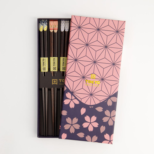 22235 Chopstick Giftset/5 Wood