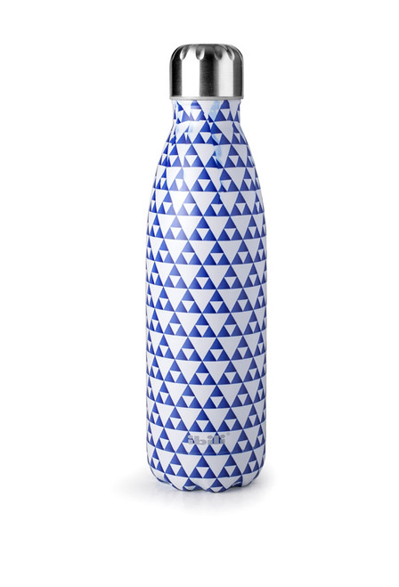 DOUBLE WALL THERMOS BOTTLE - MOSAIC BLUE - 500 ML