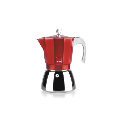 CAFETERA ELBA - RED - 6 CUPS