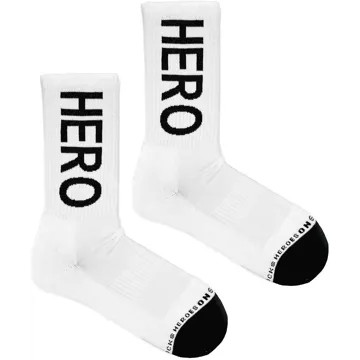 Heroes on socks Icon black- maat 36-41