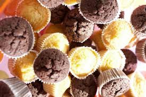 Muffin (chocolade/vanille)