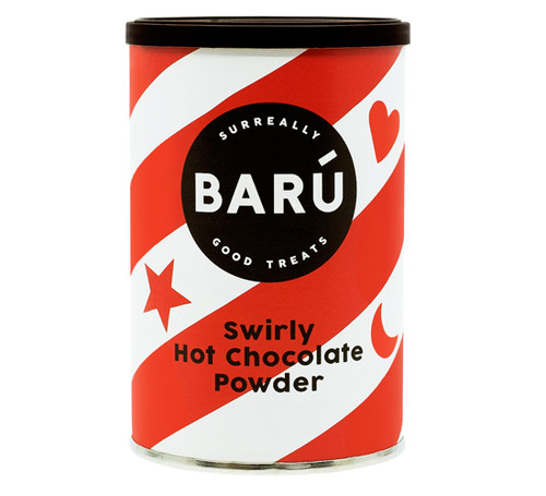 Baru swirly hot chocolade powder 250gr.