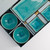 Glassy Turquoise Sushi Giftset 8pcs