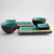 Glassy Turquoise Sushi Giftset 8pcs