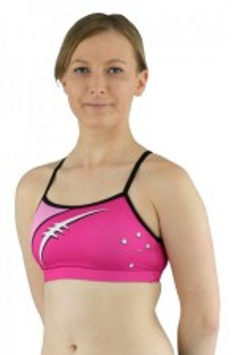 9892 - Thin Strap Crop Top - FRONT