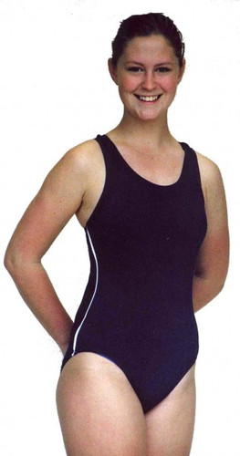 3745 - Piped Side One Piece - FRONT