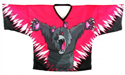 0064 - Unisex Goalie Smock Sublimated Option 5 - FRONT