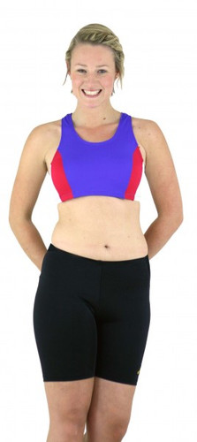 9808 - Panelled Crop Top - FRONT