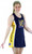 2080 - Spliced A-Line Netball Dress - FRONT