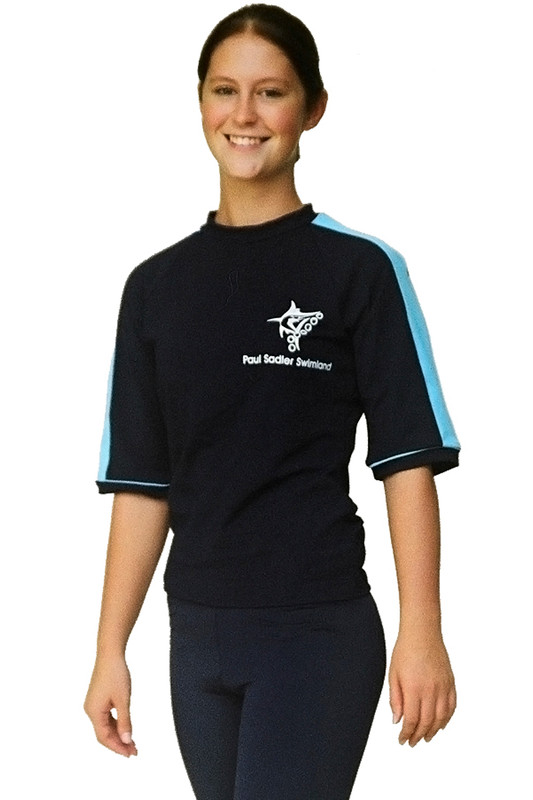 3902 - Short Sleeve Piped Unisex Rashie - FRONT