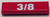 Wrench Bench Size Cap (SAE RED) 3/8