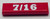 Wrench Bench Size Cap (SAE RED) 7-16