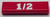 Wrench Bench Size Cap (SAE RED) 1/2