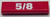 Wrench Bench Size Cap (SAE RED) 5/8
