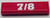 Wrench Bench Size Cap (SAE RED) 7/8