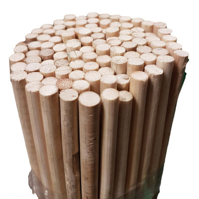 Bamboo Flower Sticks Waxed 60cm -  The Garden Superstore