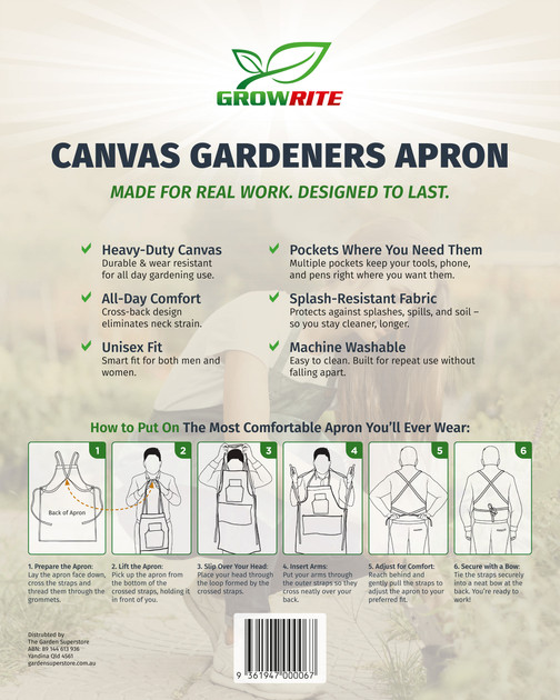 Canvas Gardeners Apron