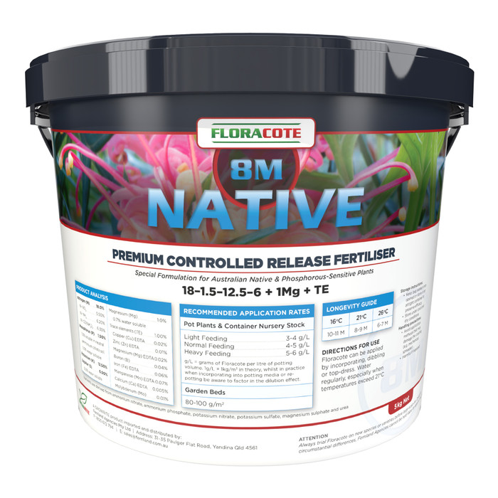 Floracote Native Controlled Release Fertiliser
