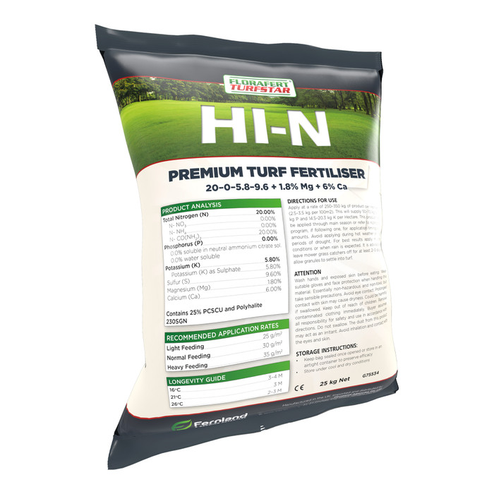 TurfStar Hi-N Turf Fertiliser -  The Garden Superstore