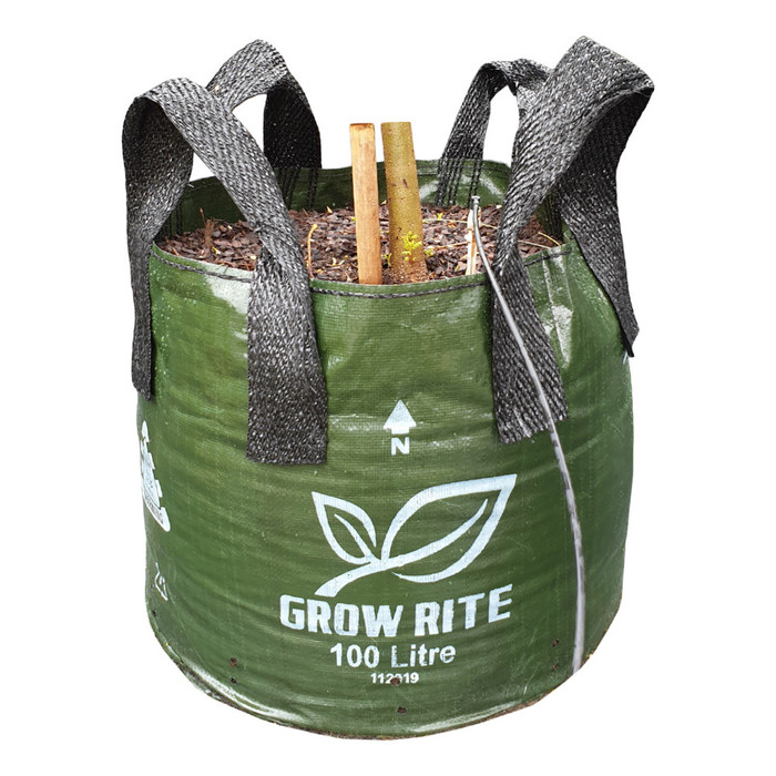 XHD Woven Plastic Plant Bag with 4 Handles, 100L -  The Garden Superstore