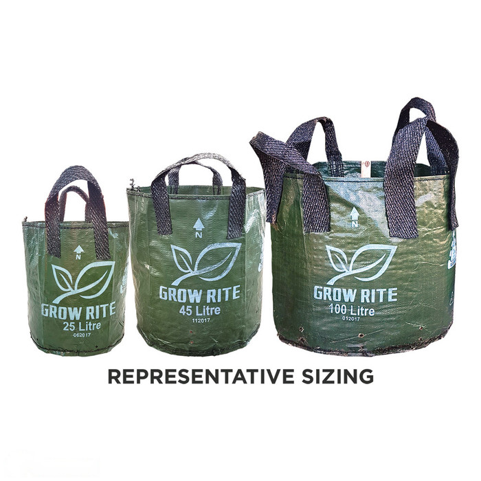 XHD Woven Plastic Plant Bag with 2 Handles, 35L -  The Garden Superstore