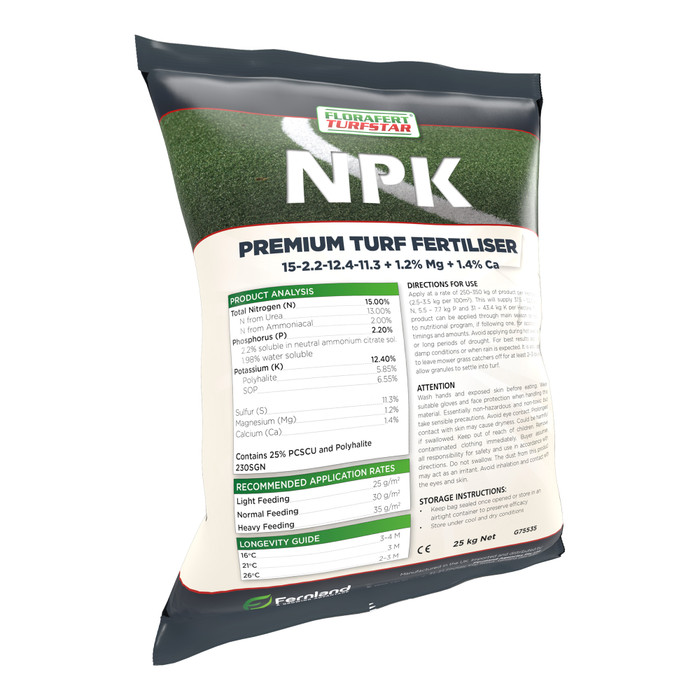 TurfStar NPK Turf Fertiliser -  The Garden Superstore