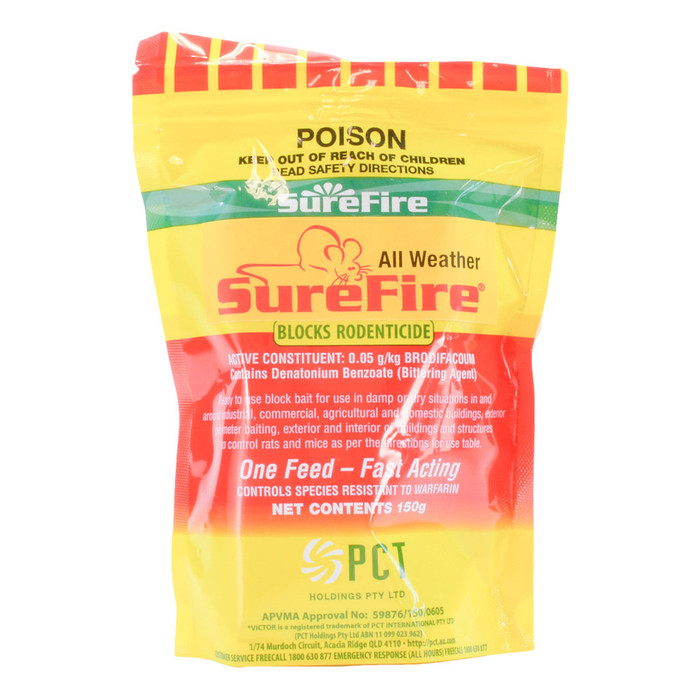 Rodenticide 15gram Blocks -  The Garden Superstore