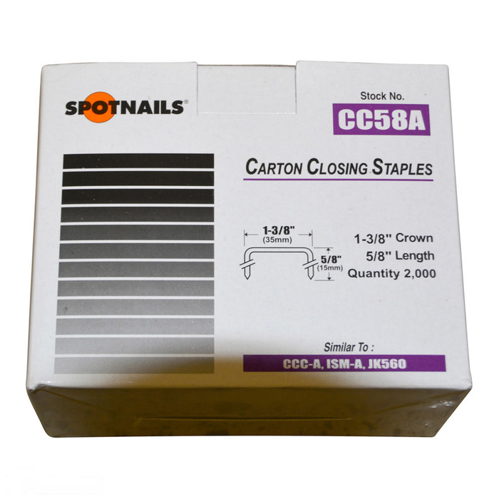 292/16mm (CC58A) Foot Treadle Staples (Box of 2000) -  The Garden Superstore