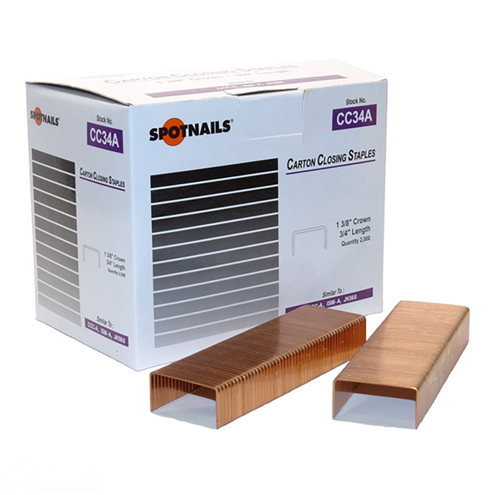 292/19mm (CC34A) Foot Treadle Staples (Box of 2000) -  The Garden Superstore