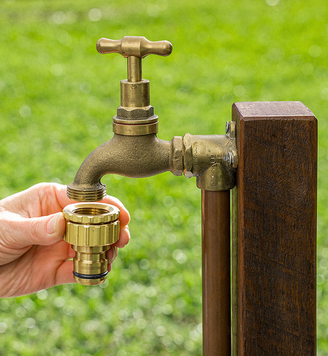 18mm Hi-Flo Universal Brass Tap Adaptor