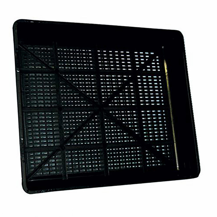 Seedling Tray Black (fine hole base) -  The Garden Superstore