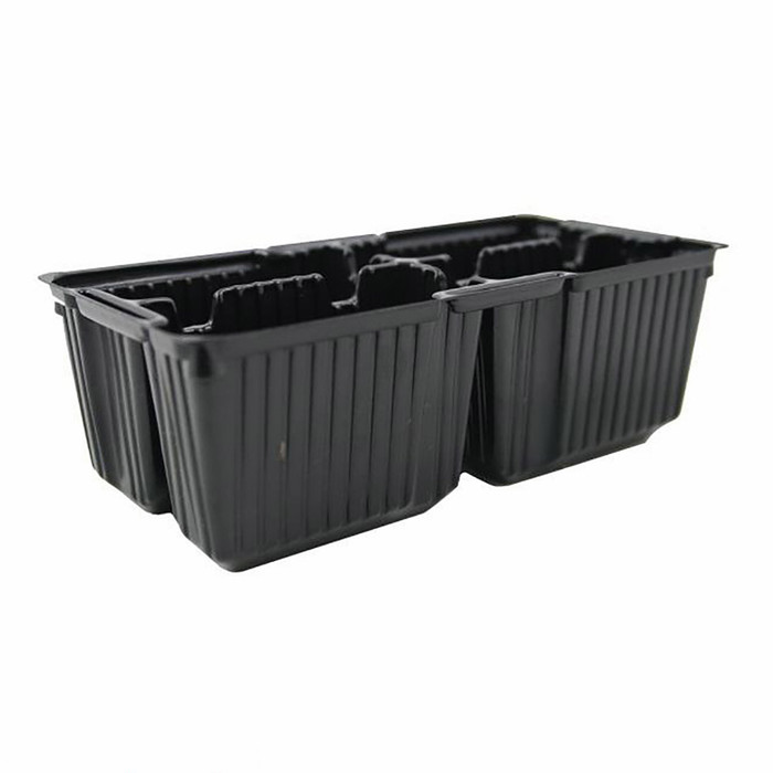 Metric Punnet Black - 4 Cell -  The Garden Superstore