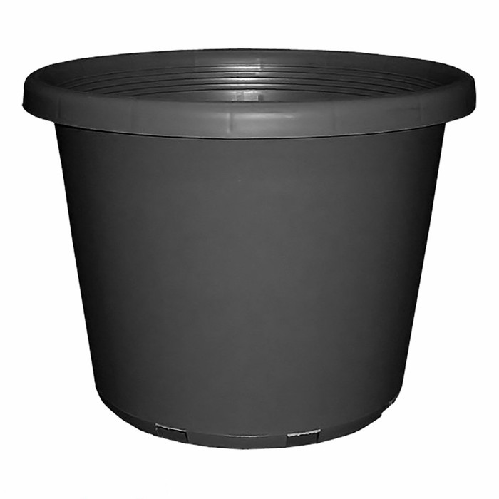 400mmØ Planter Tub Black -  The Garden Superstore