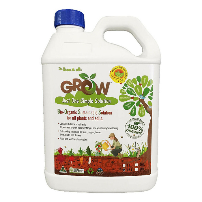 GROW Organic Liquid Plant Nutrients