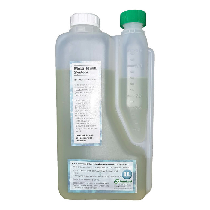 Bowcom Multi Flush Cleaner for Line Marker 1L -  The Garden Superstore