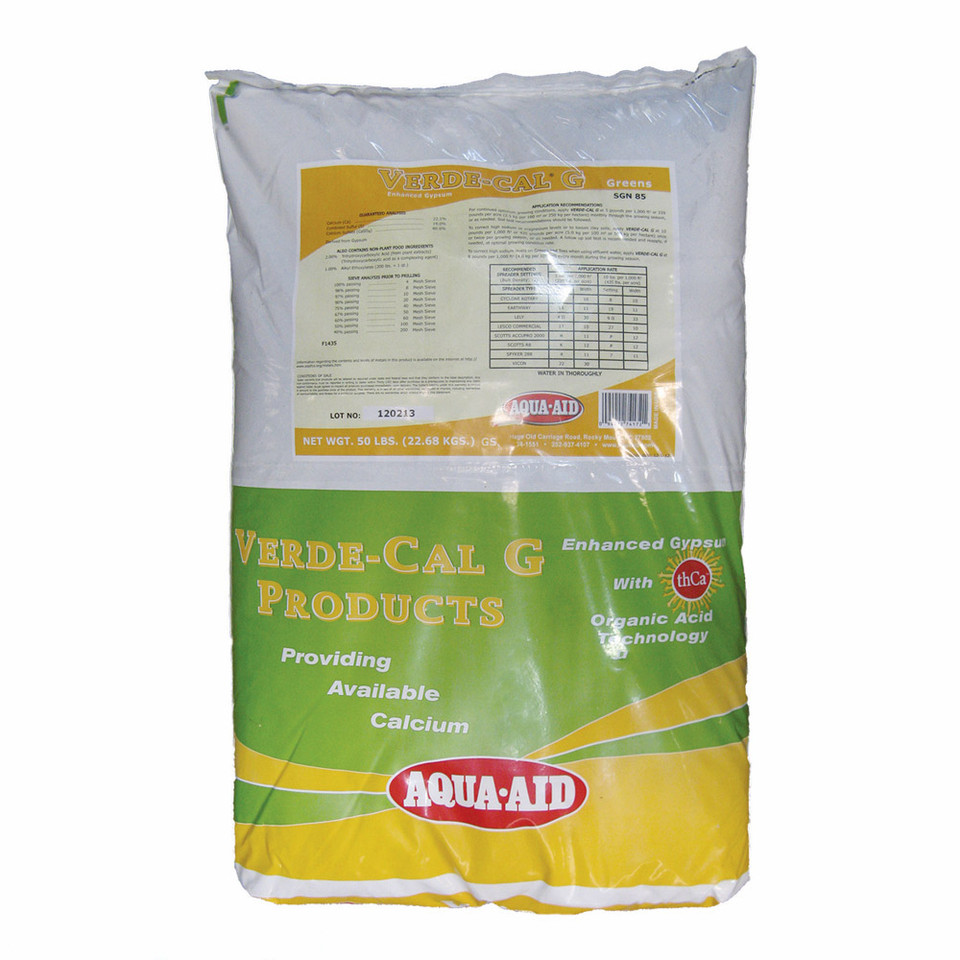 Aqua-Aid Solutions Verde-Cal G Enhanced Gypsum | The Garden Superstore