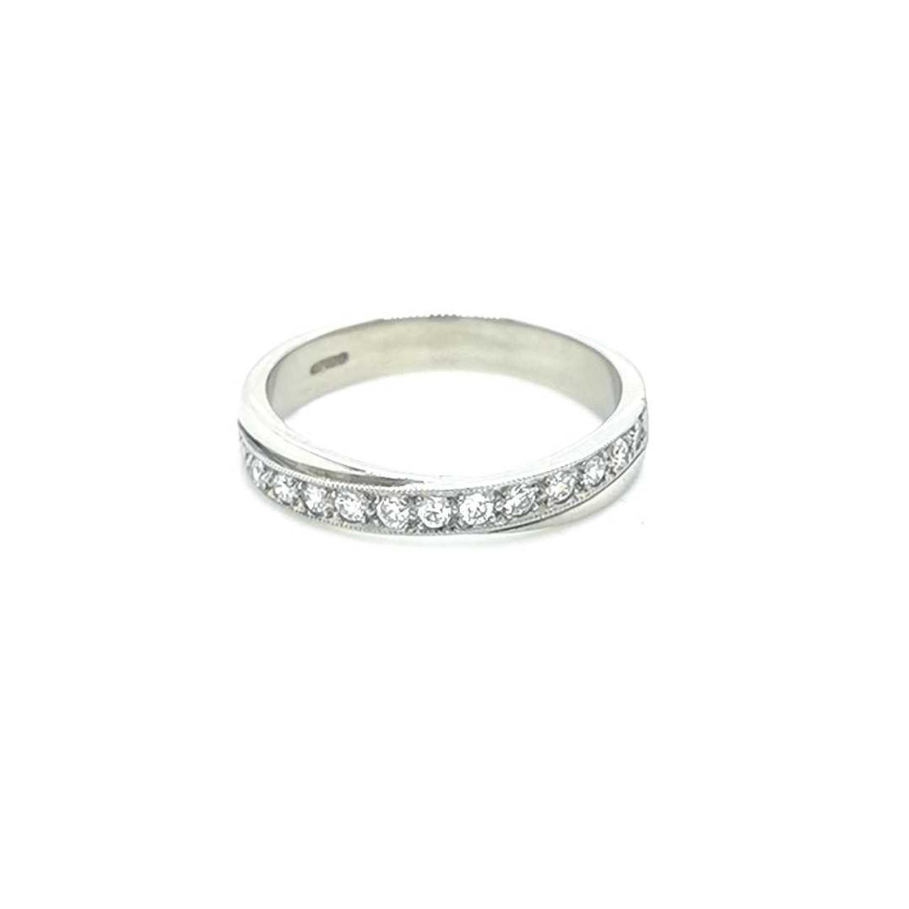 Lab Grown Pave Diamond Wedding Ring | Lana | La Joya