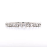 18ct White Gold 0.50ct Claw Set Diamond Wedding Ring murray co jewellers belfast wedding rings eternity rings