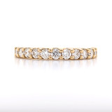 18ct Yellow Gold 0.75ct Claw Set Diamond Wedding Ring murray co jewellers belfast wedding rings eternity rings