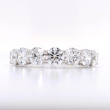 Platinum 2.23ct Lab Grown Round Brilliant Diamond 7 Stone Ring murray co jewellers belfast Platinum 2.23ct Lab Grown Round Brilliant Diamond 7 Stone Ring murray co jewellers belfast
