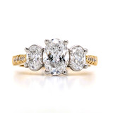 18ct Yellow Gold 1.90ct Oval Diamond 3 Stone Ring murray co jewellers belfast engagement ring 18ct Yellow Gold 1.90ct Oval Diamond 3 Stone Ring murray co jewellers belfast engagement ring