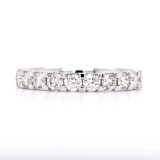 Platinum 0.79ct Diamond Claw Set Wedding Ring murray co jewellers belfast engagement rings wedding rings eternity rings jewellery